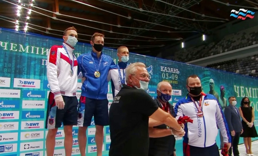 Красноярец стал призером чемпионата России по плаванию