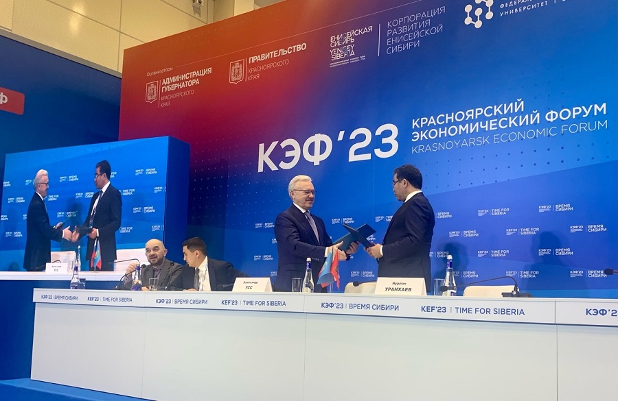 Красноярский край продолжает развивать сотрудничество с регионами Казахстана