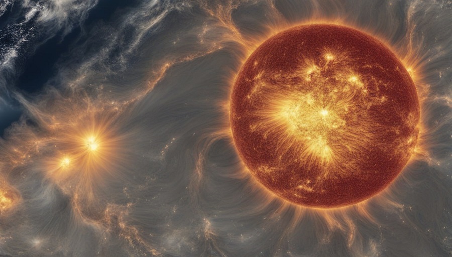 На Солнце образовалась «супер-группа» пятен. Ожидается сильная магнитная буря