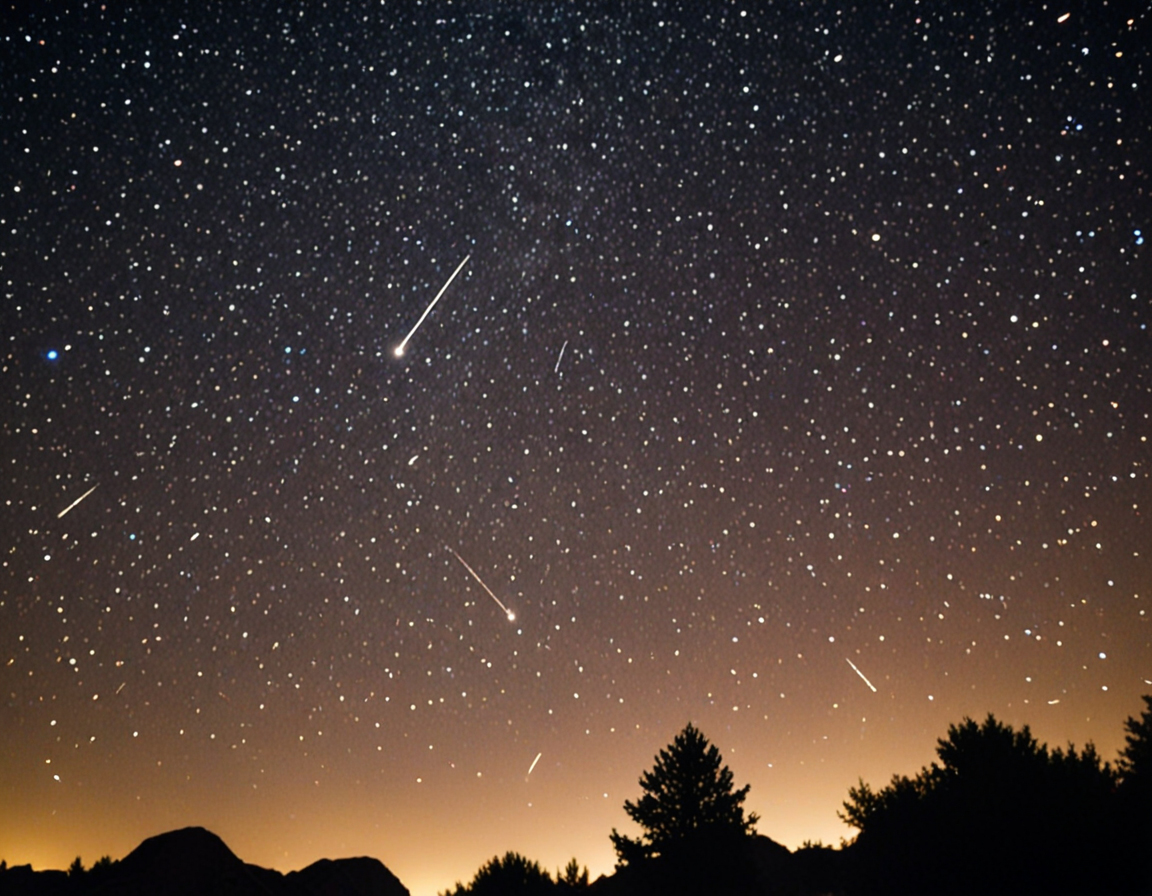 Красноярцы смогут увидеть в августе метеорный поток Персеиды