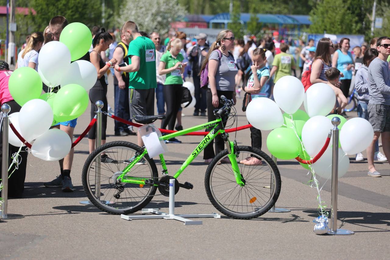 Благотворительный розыгрыш самокатов и велосипедов состоится на Зелёном Марафоне Сбера