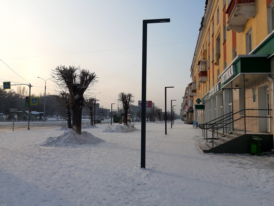 Улицы и скверы Красноярска засветятся по-новому