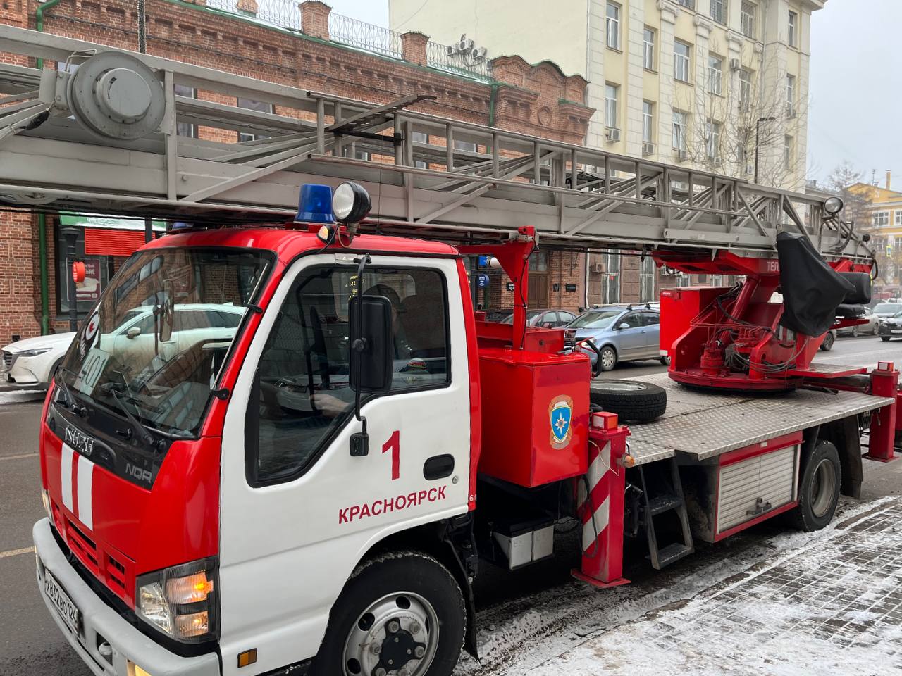 За вторую неделю января в Красноярском крае потушили более 100 пожаров