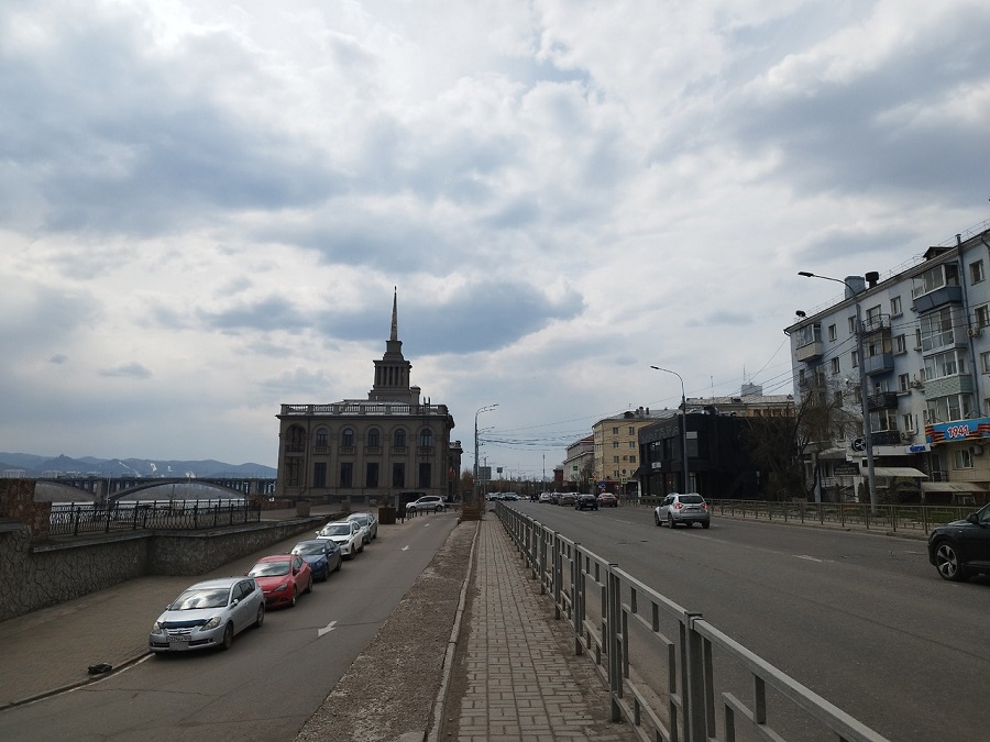  Остаток рабочей недели в Красноярске обещает быть дождливым