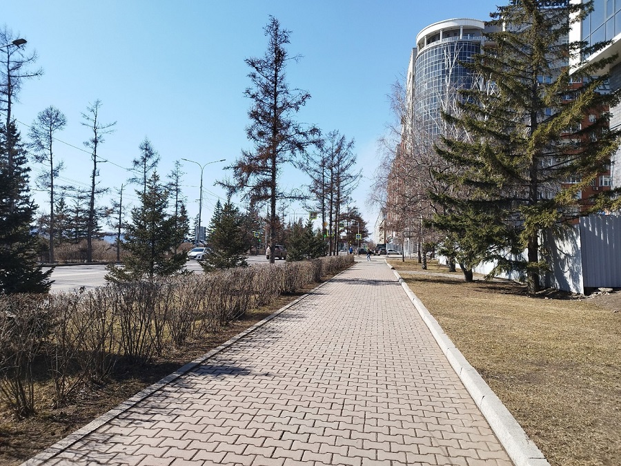 В последние апрельские выходные в Красноярске потеплеет до +15