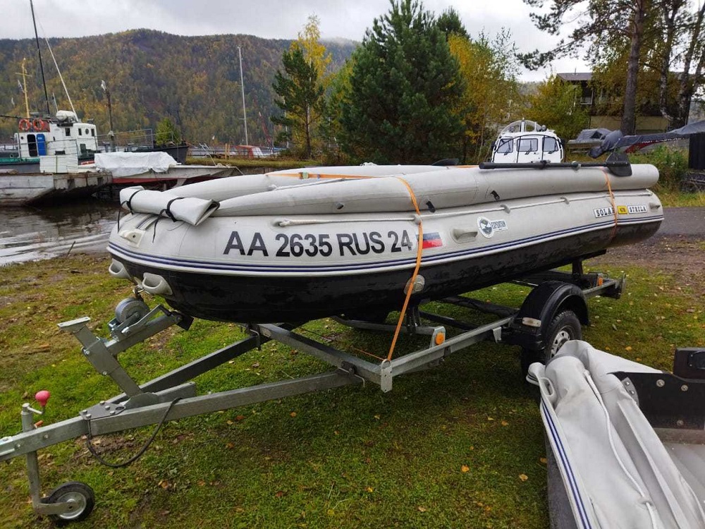 Новые маневренные лодки помогут лесным пожарным Красноярского края