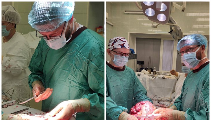Томские врачи вырезали у пенсионерки 6-килограммовую опухоль
