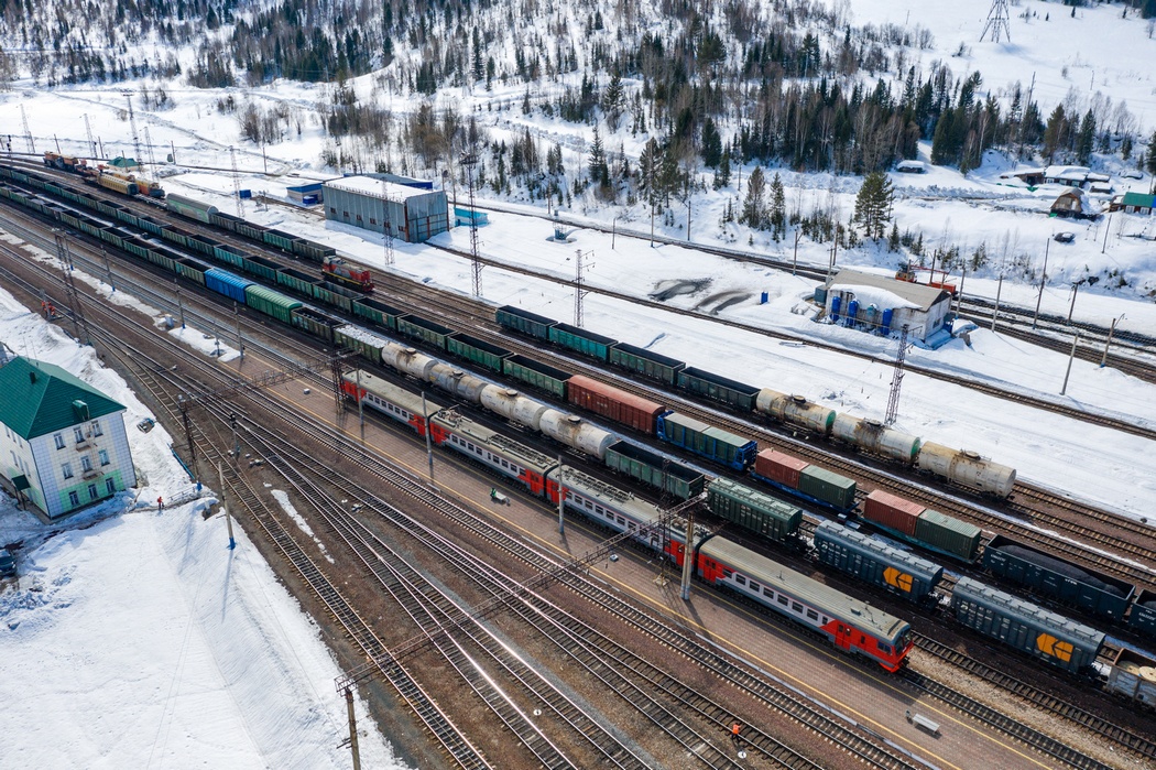 Погрузка на железной дороге в Красноярском крае выросла почти на 6% в январе-октябре