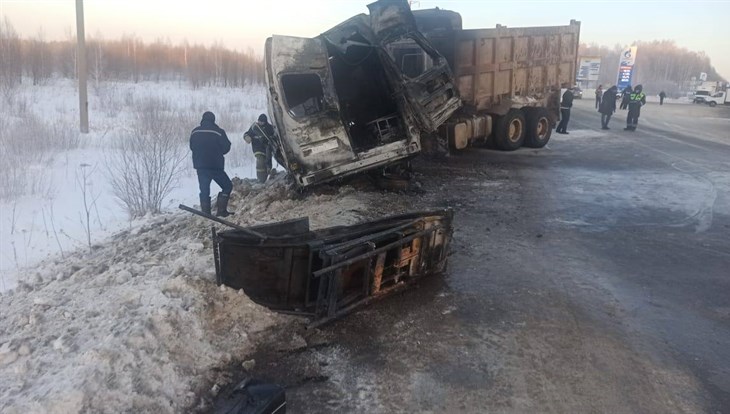 Водитель грузовика, виновный в гибели медиков на томской трассе, сел пьяным за руль