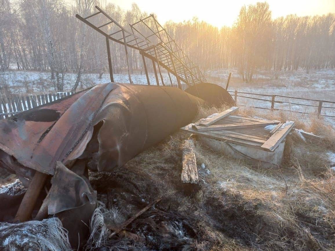 После обрушения водонапорной башни в Партизанском районе прокуратура начала  проверку | 15.12.2022 | Красноярск - БезФормата