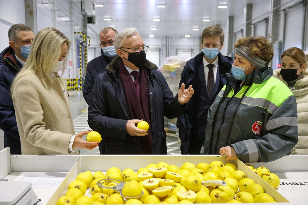 Губернатор: Красноярцам очень важно получать свежие и качественные продукты