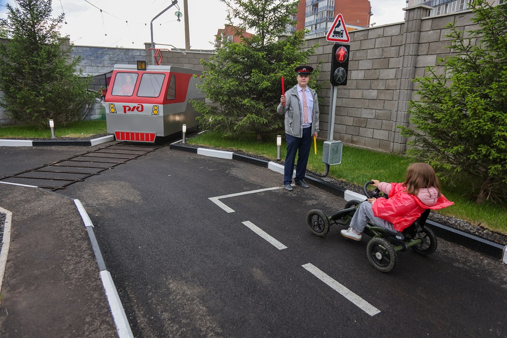 Благодаря конкурсу «Есть идея?» в Красноярске открылся детский автогородок