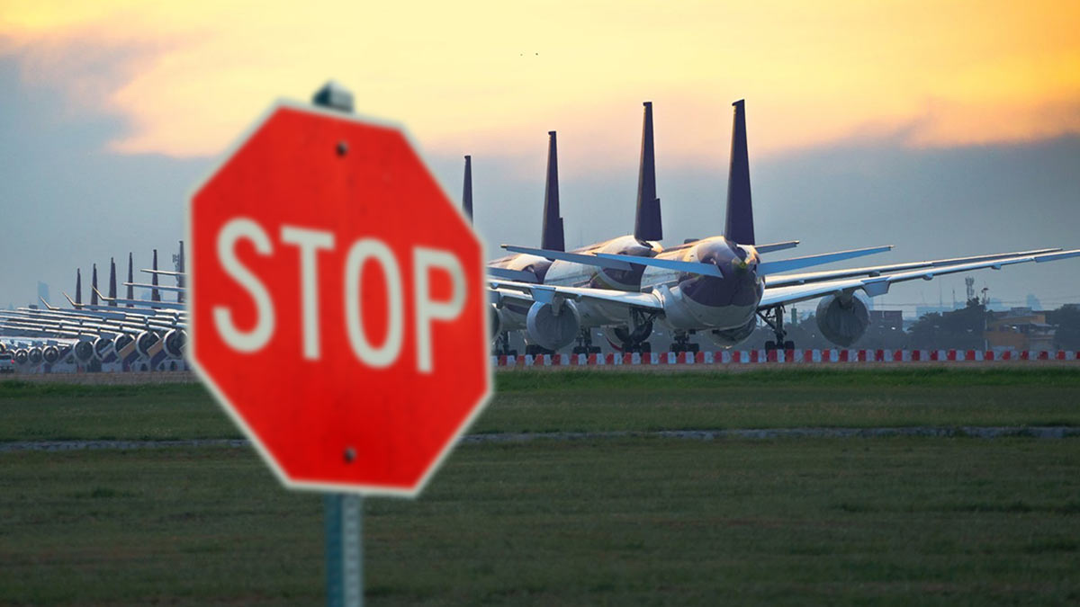Ogranichenie zapret poletov aerooport samolety