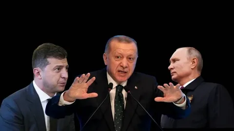 Erdogan Putin Zelensky