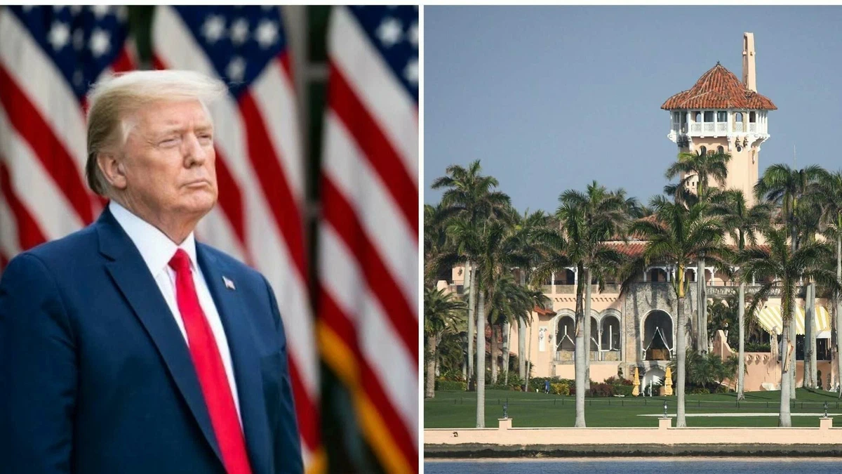 Резиденцию экс-президента США Дональда Трампа обыскали без его присутствия
