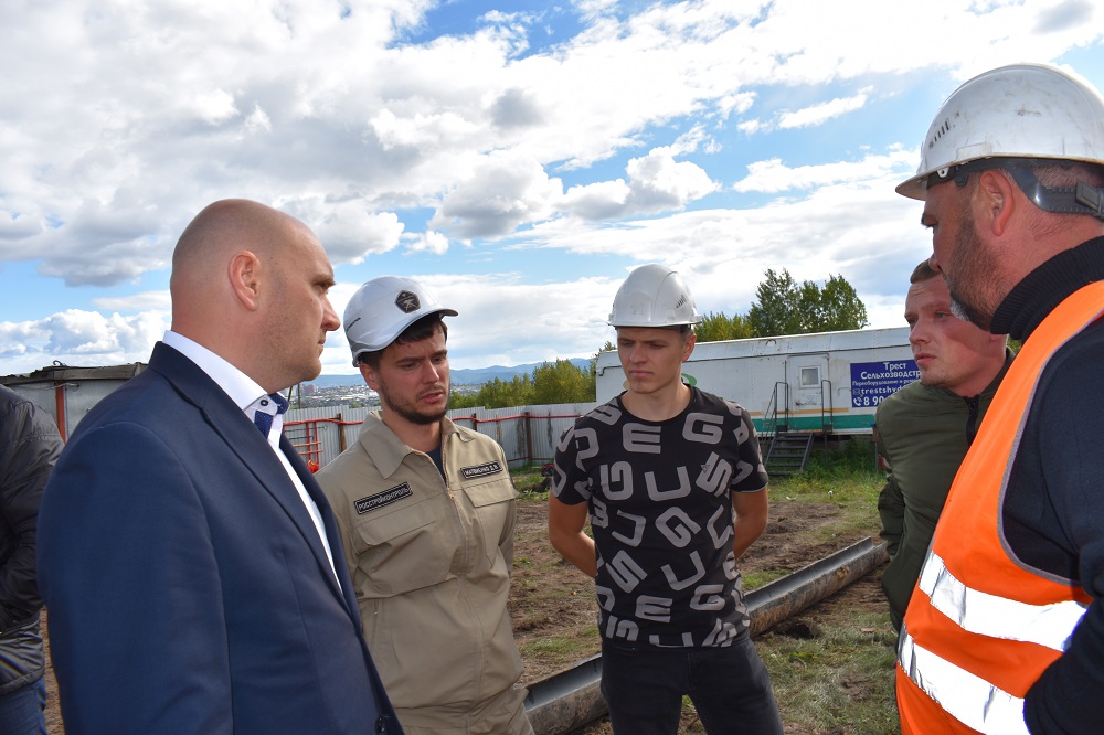 Продолжается строительство водопровода, который обеспечит жителей Емельяновского района качественной водой