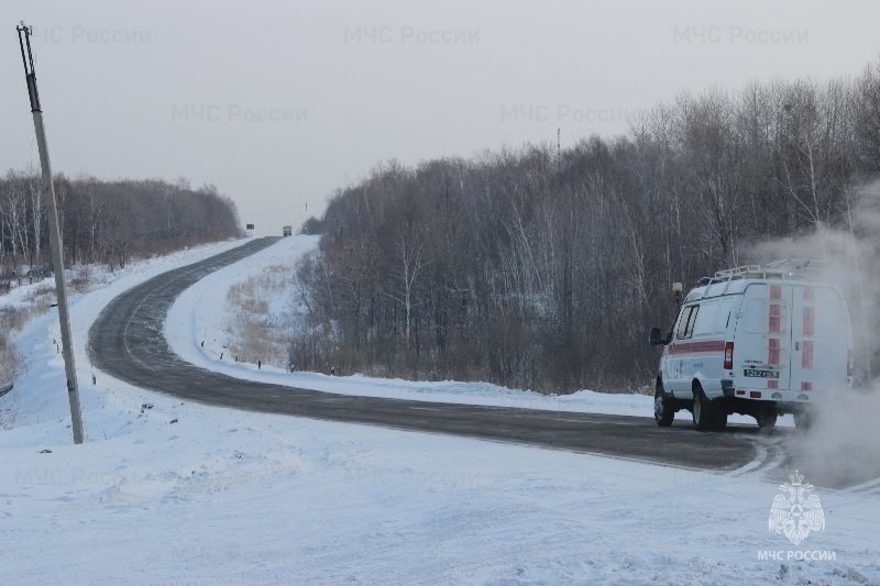 На загородных трассах Красноярского края для водителей работают 99 стационарных пунктов обогрева