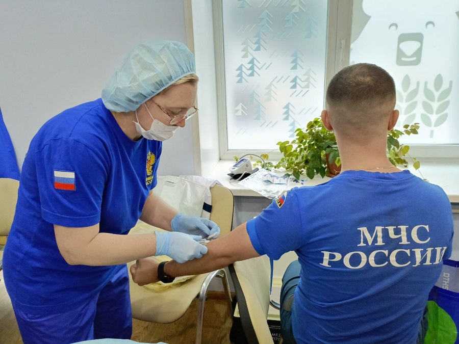 Штаб общественной поддержки «Единой России» провёл необычную донорскую акцию