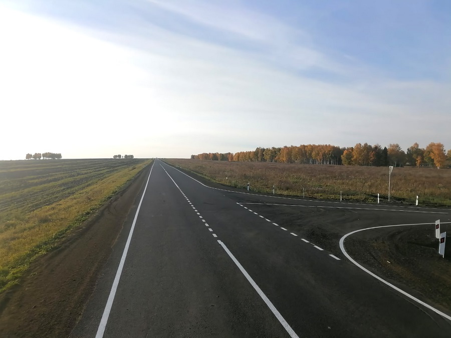 В Канском районе отремонтировано 7 км дороги
