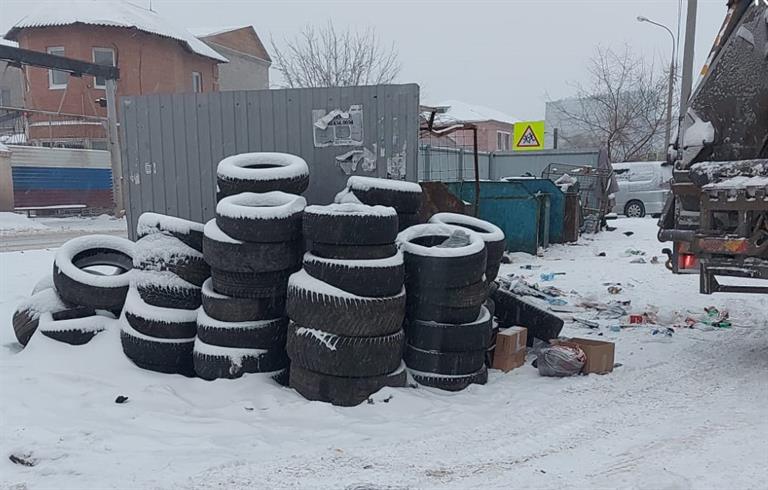 В Свердловском районе Красноярска потратили 10 млн рублей на уборку несанкционированных свалок