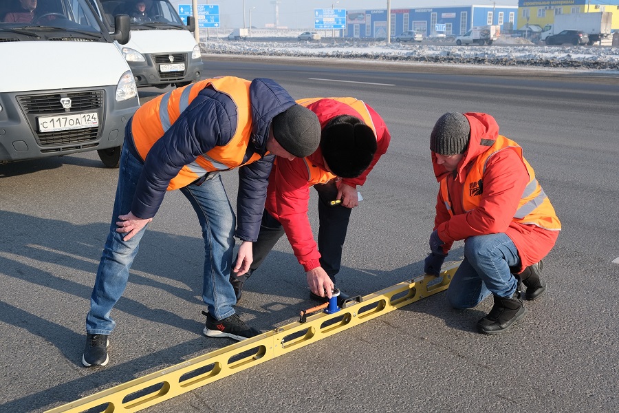 Общественный контроль дал высокую оценку новому покрытию автодороги Красноярск – Солонцы
