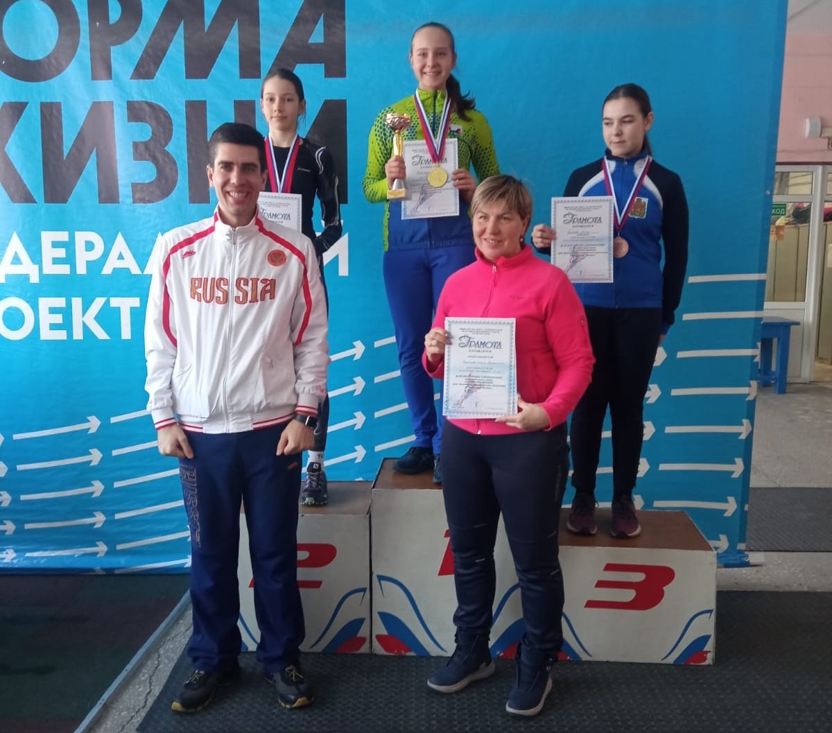 Школьница из Красноярска стала бронзовым призером II этапа всероссийских соревнований «Серебряные коньки»