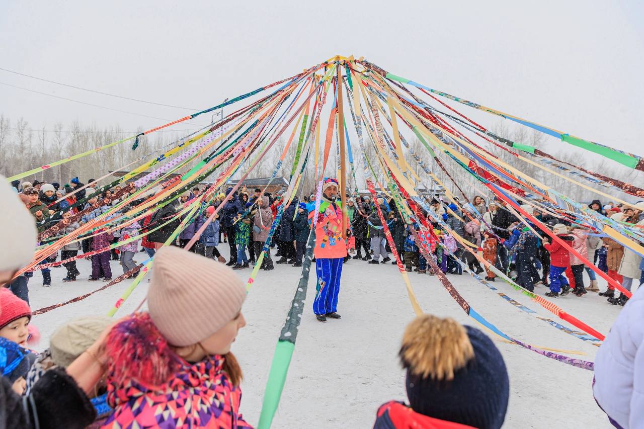 Масленица 2019 в Красноярске на Острове Татышев.