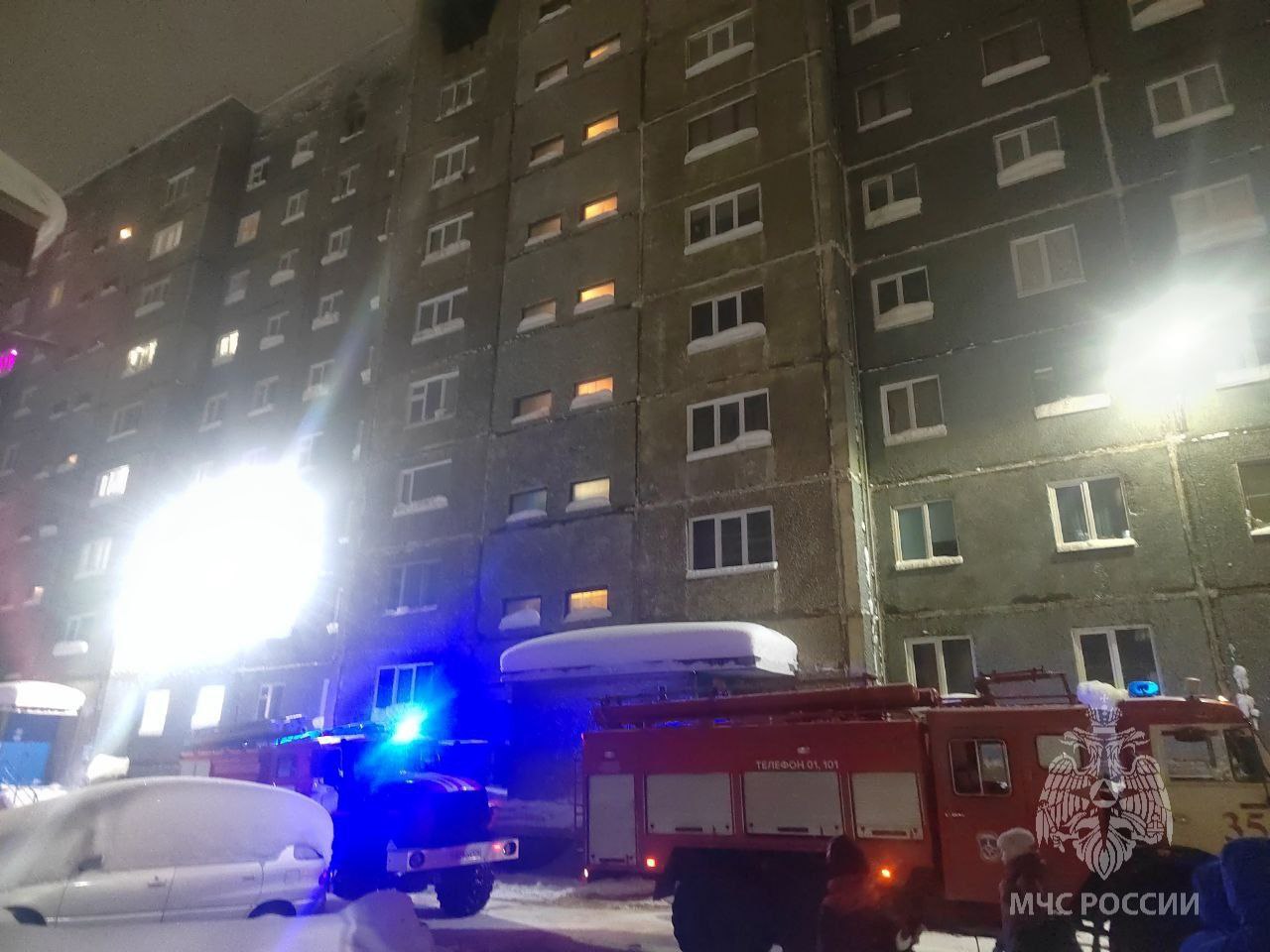 В пожаре в Норильске погибли двое детей и их бабушка