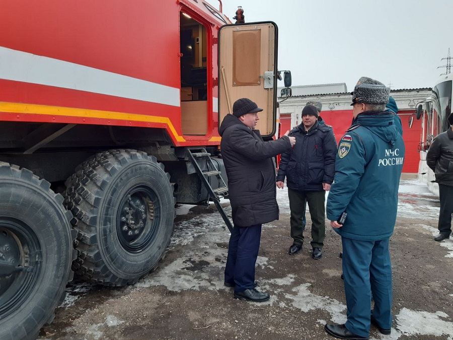 Готовность региона к  пожароопасному сезону оценили представители центрального аппарата МЧС России