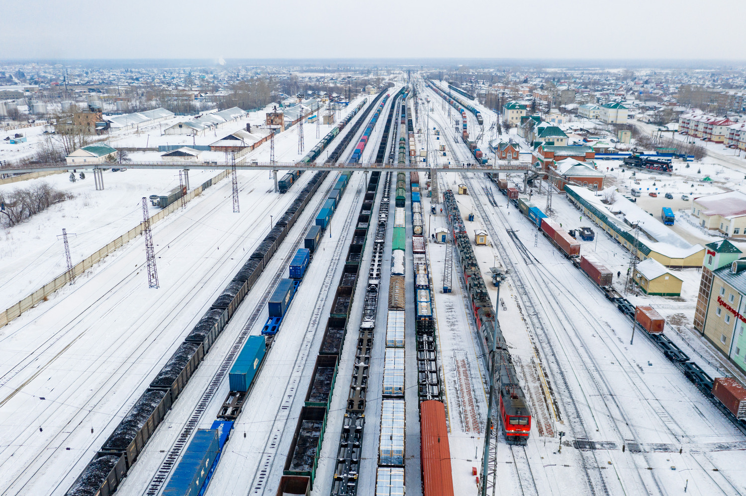 Погрузка на железной дороге в Красноярском крае выросла на 6,1% в январе–феврале