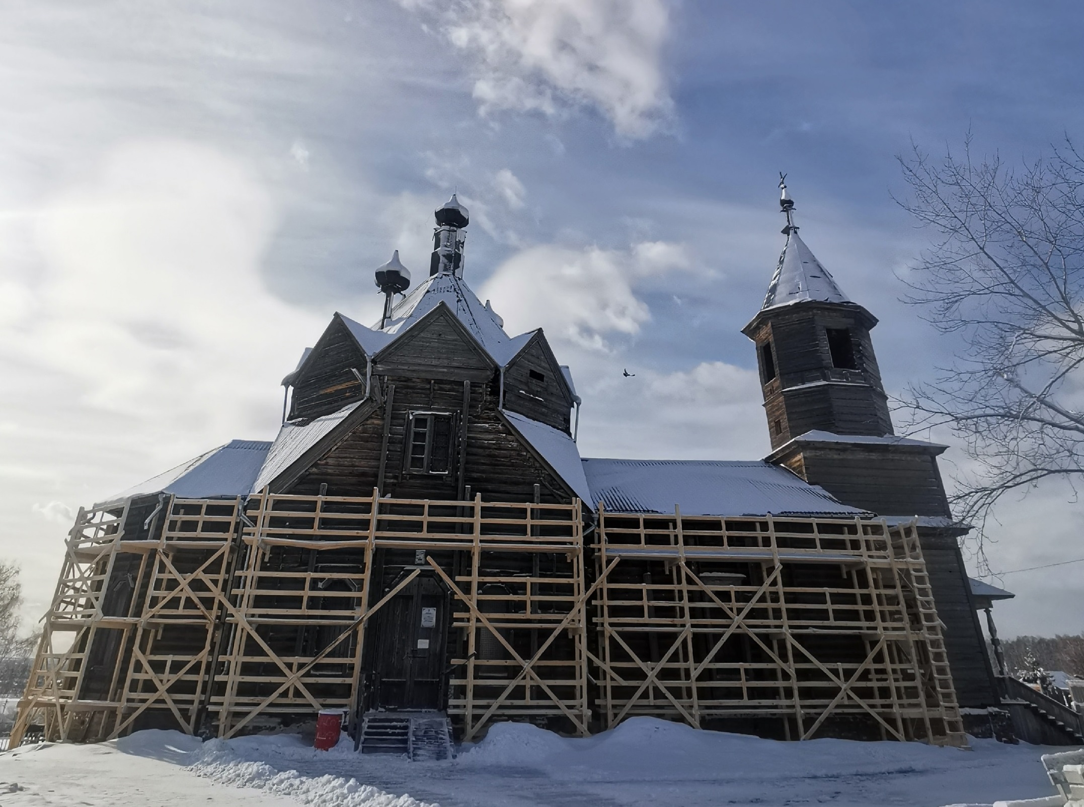 Церковь в Барабаново закрыли на реставрацию