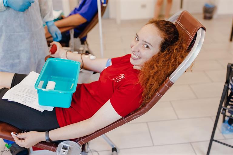 Красноярцы могут сдать кровь на донорской акции «Капля добра»