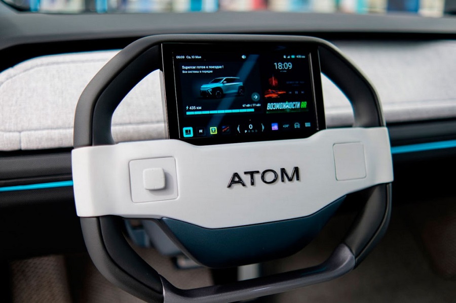 Российский электромобиль Atom появится на дорогах страны в 2025 году