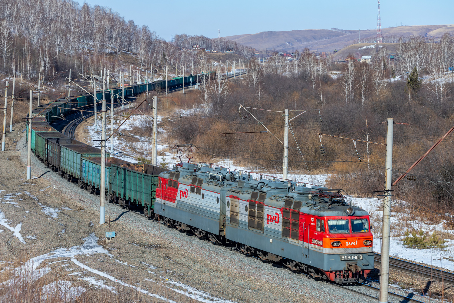 Погрузка на Красноярской железной дороге выросла на 6% в апреле