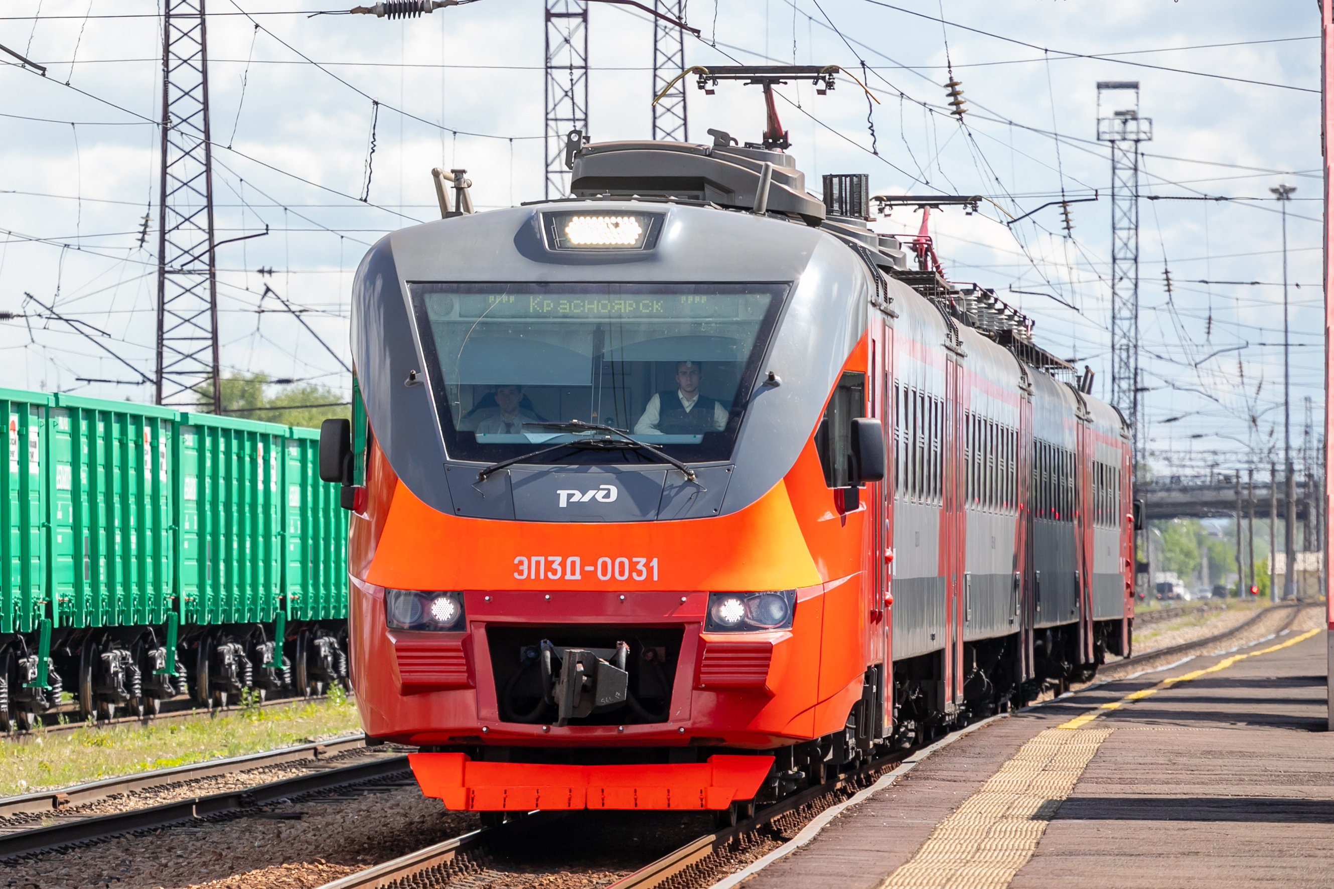 Новый пригородный электропоезд КрасЖД впервые начнет курсировать между Красноярском и Назарово с 16 мая
