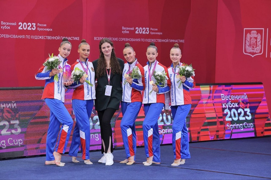 Красноярские гимнастки завоевали 6 золотых медалей «Весеннего Кубка –2023»