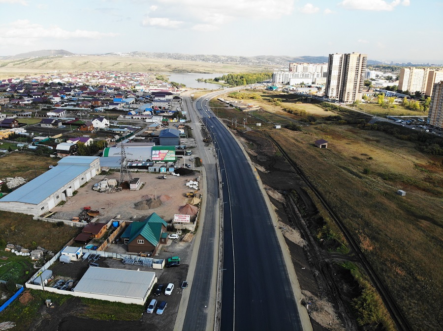 Реконструкция автодороги  Красноярск – Элита близится к завершению
