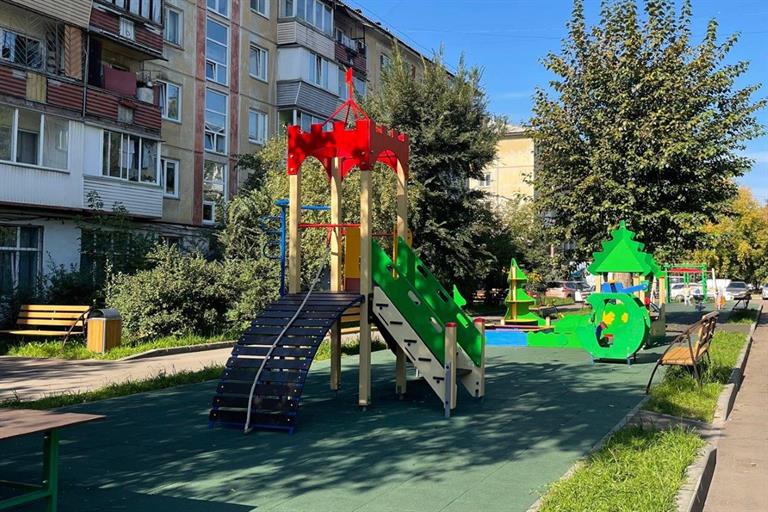 В Красноярске отремонтировали 29 дворов в этом сезоне