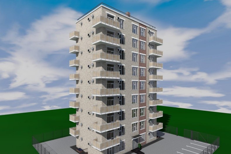 Застройщик из Красноярского края построит в Свердловске (ЛНР) 9-этажный жилой дом