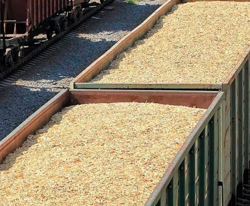 ВСУ перевозят военных и технику в составе грузового поезда с зерном