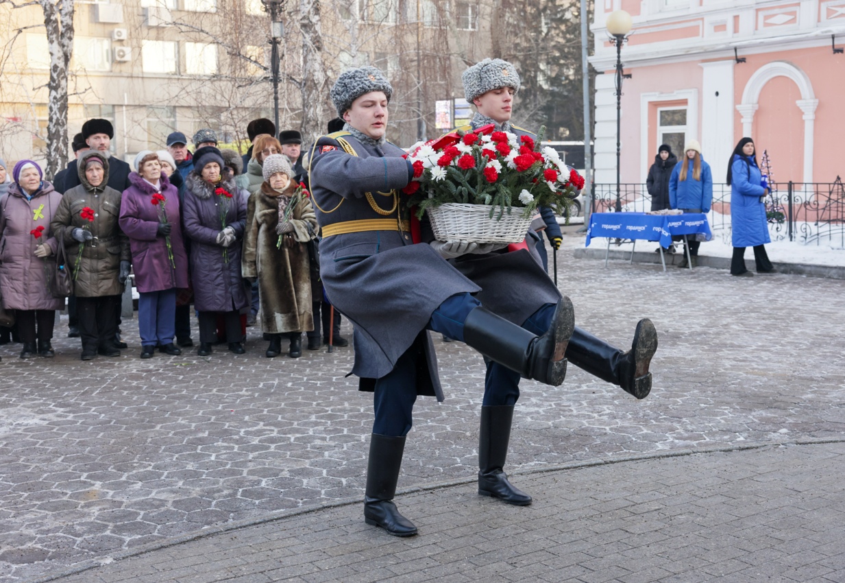 В Красноярском крае почтили память защитников блокадного Ленинграда