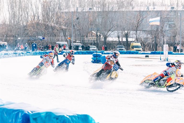 24 февраля в Красноярске пройдет чемпионат по мотогонкам на льду