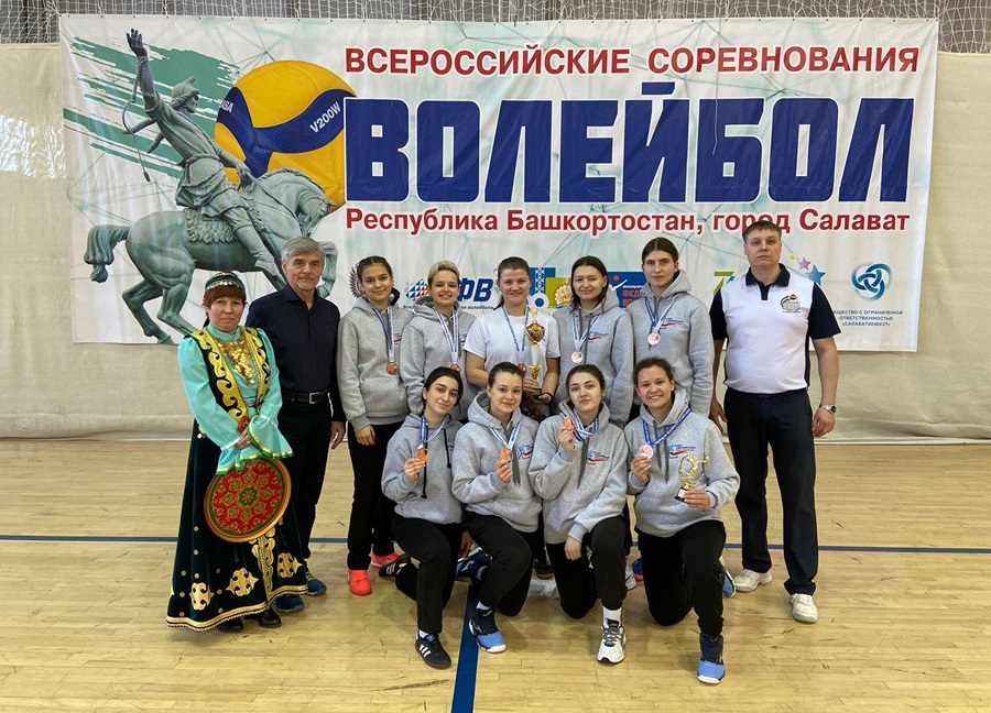 Красноярские юниорки стали третьими в первенстве России по волейболу в спорте глухих