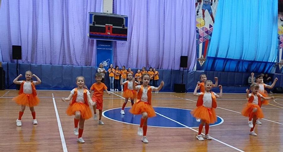 В Железногорске прошел детский фитнес-фестиваль «Надежда России»