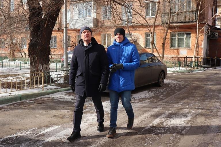 В центре Красноярска не обнаружено опасных сосулек