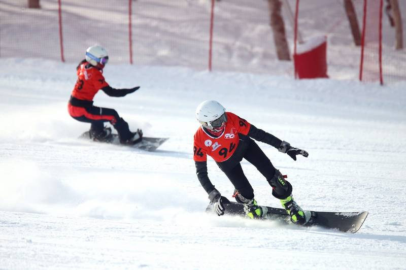 Красноярские спортсмены завоевали 8 медалей первенства России по сноуборду