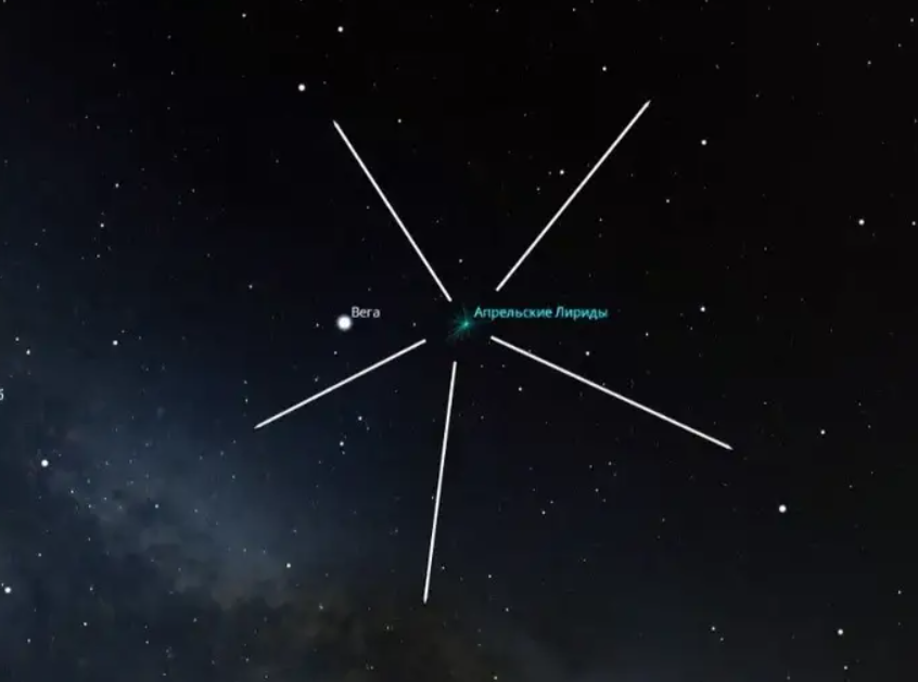 В ночь на 23 апреля красноярцы смогут увидеть первый звездопад года