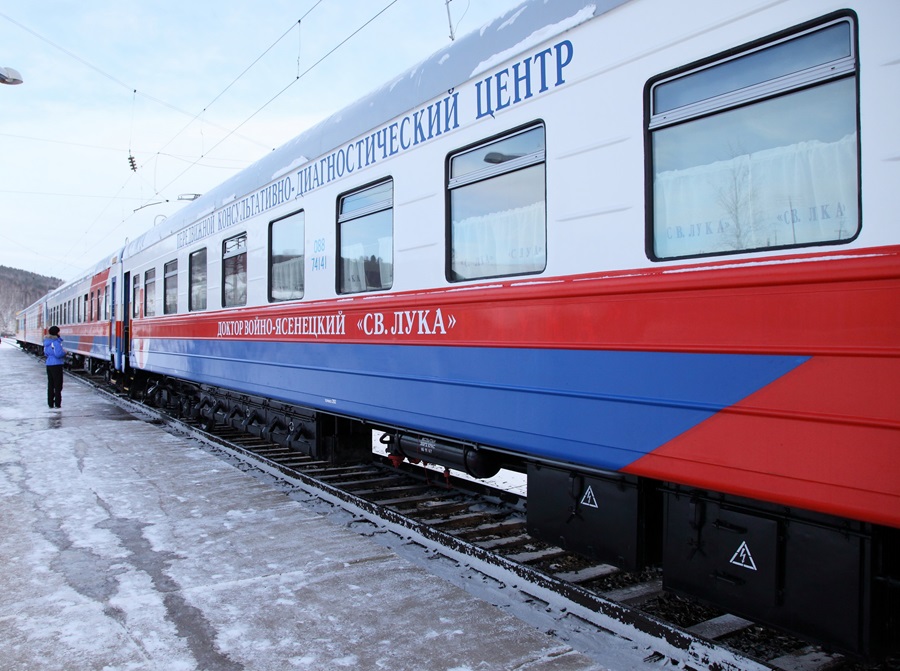 Поезд здоровья КрасЖД отправится в апреле на восток Красноярского края