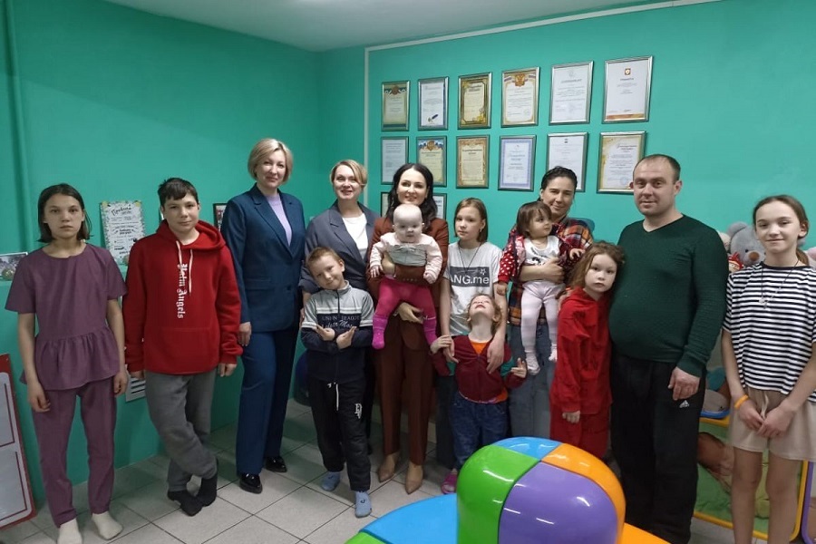 Татьяна Буцкая посетила красноярский Фонд «Дом матери»