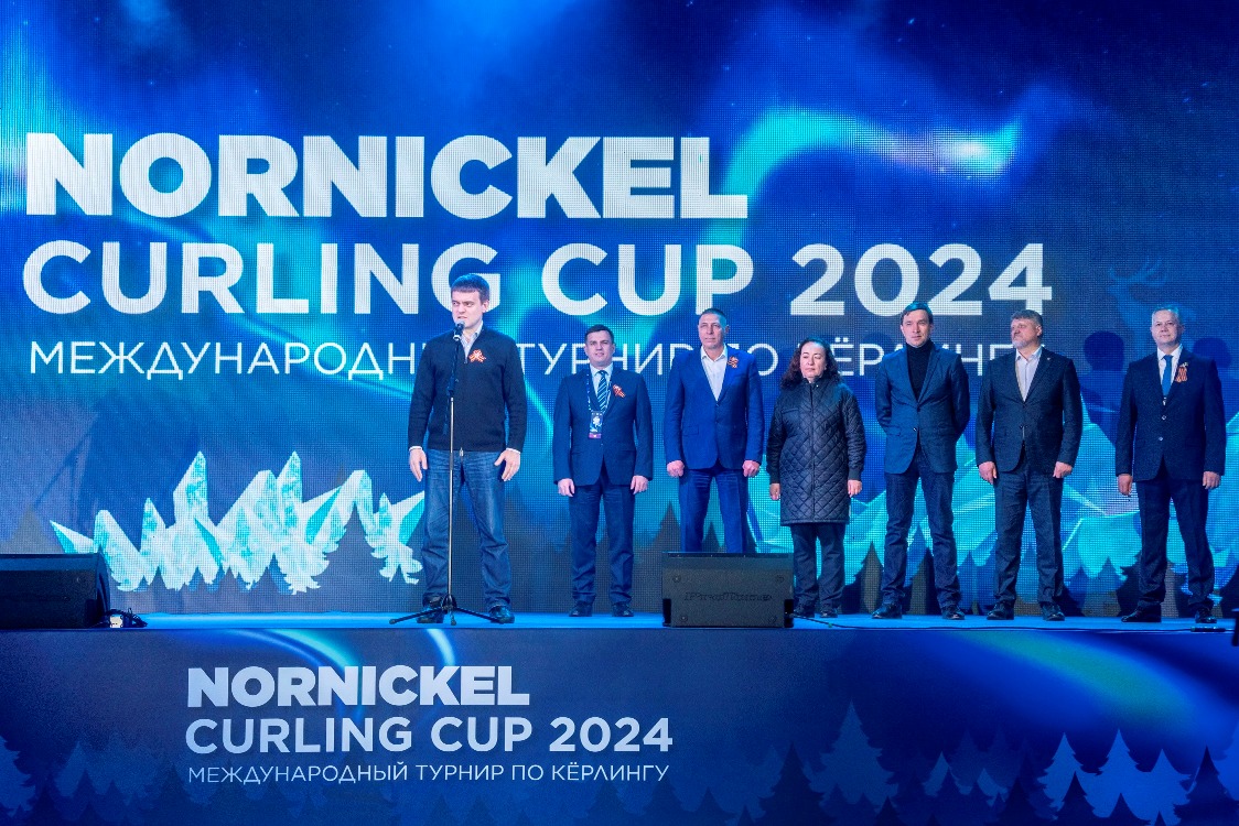 Таймыр в восьмой раз встречает турнир по керлингу Nornickel Curling Cup